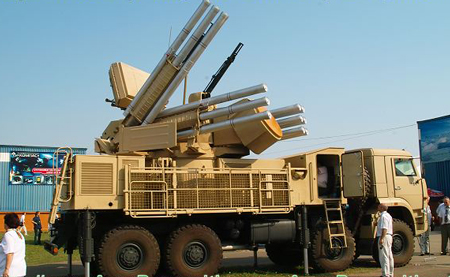 Hệ thống pháo - tên lửa Pantsir-S1 Nga bán cho Syria